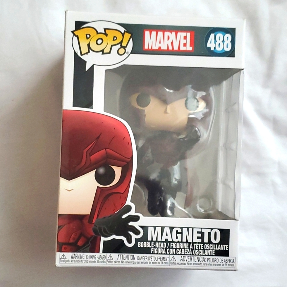 : Funko Pop MARVEL  X-Men MAGNETO # 488 bobble-head